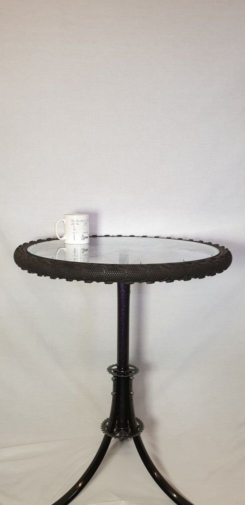 Image of the Upcycled Tall Coffee Table for Aale