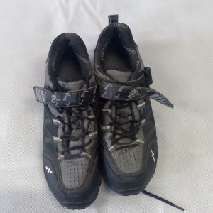 Grey SPD cycling shoes
