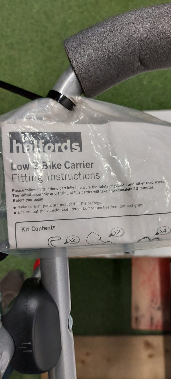 Halfords Low 2-bike carrier