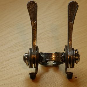 Vintage Huret band-on double gear shifter