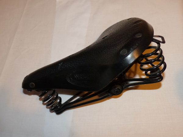 Wrights W4 vintage sprung leather saddle