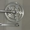 Stronglight alloy double chainset