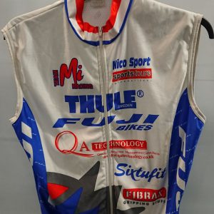 Retro Thule team branded gilet size medium