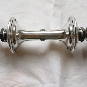 1980s Campagnolo Record 36-hole quick-release front wheel hub
