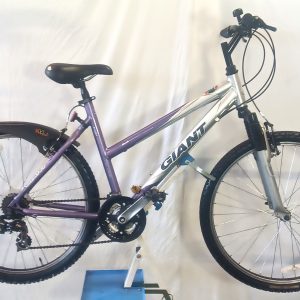 Image of the Refurbished Giant Rock Step Through Hybrid Bike for sale