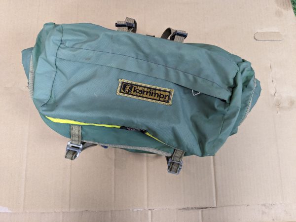 Karrimor nylon saddlebag with side an d top pockets