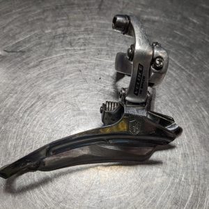 Campagnolo Veloce 10-speed band-on front derailleur mech
